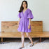English Lavender Cotton Dress